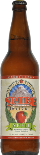 Spire Mountain Hard Apple Cider Perspective: front