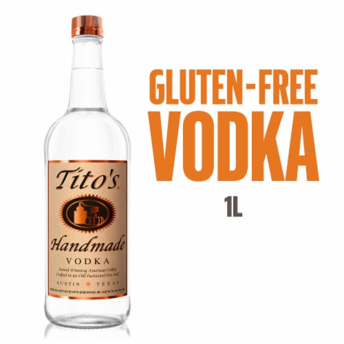 Tito's Handmade Vodka Perspective: front