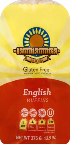 Kinnikinnick® Gluten Free English Muffins Perspective: front