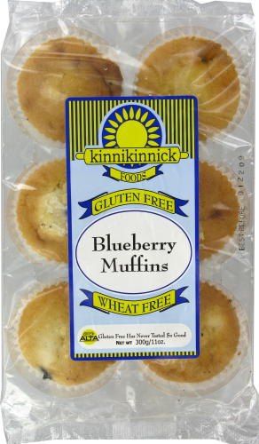 Kinnikinnick Blueberry Muffins Perspective: front