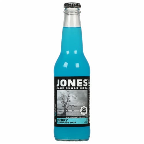 Jones™ Berry Lemonade Soda Bottle Perspective: front