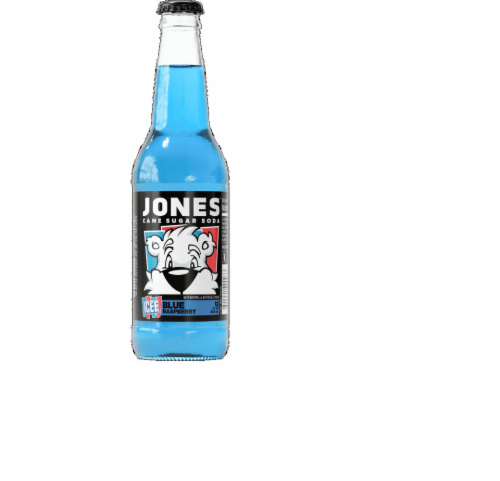 Jones Soda Co. Blue Raspberry Icee Soda Perspective: front