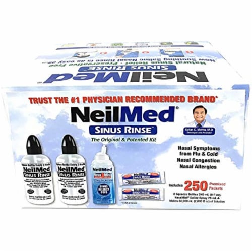 NeilMed Sinus Rinse All Natural Relief Premixed Refill Packets 250 Count, 1  - Gerbes Super Markets