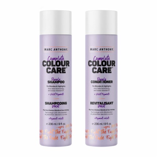 dommer ambition tidligste Marc Anthony Color Care Purple Shampoo and Purple Conditioner Gift Set, 1 -  Baker's