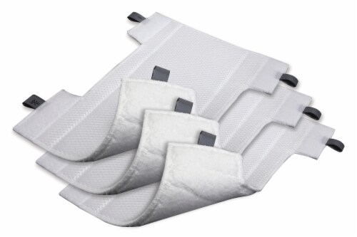 Shark® Microfiber Cleaning Pads - White Perspective: front