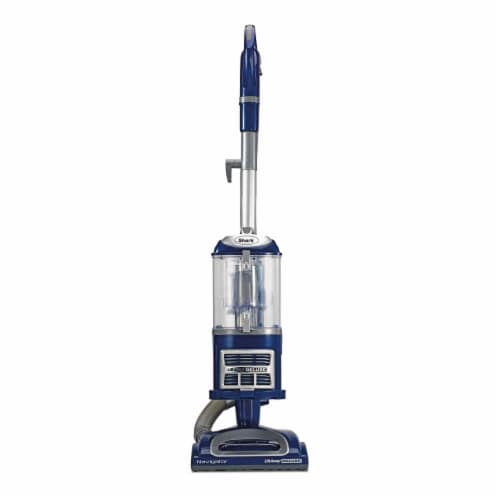 Shark® Navigator Lift-Away Deluxe Upright Vacuum - Blue/Gray Perspective: front