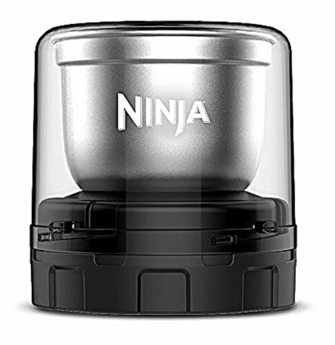 Ninja®  Coffee & Spice Grinder with Auto-IQ™ Stainless Steel Black Perspective: front