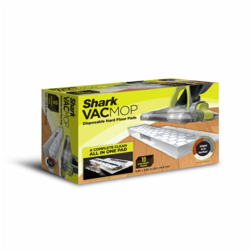 Shark VacMop Disposable Hard Floor Vacuum & Mop Pad Refills Perspective: front