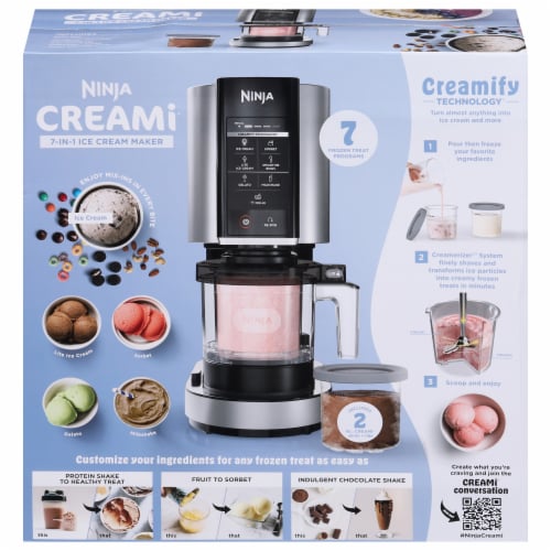 Ninja NC301 CREAMi Ice Cream Maker Perspective: front