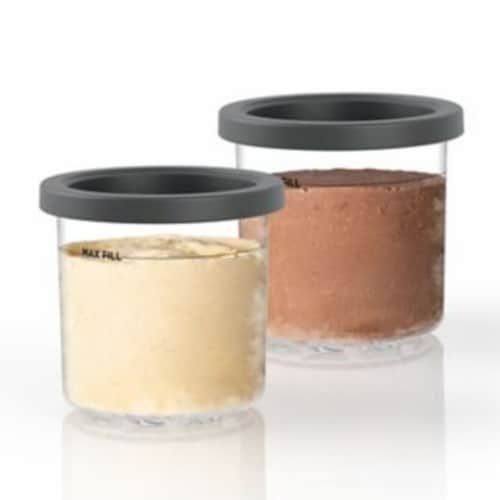  Containers Replacement for Ninja Creami Pints and Lids