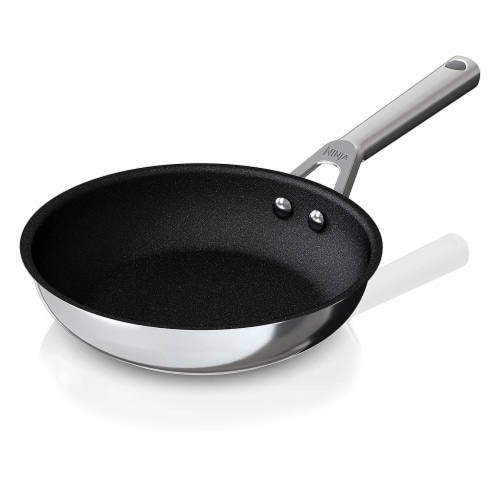 Ninja Foodi NeverStick Stainless Steel Oven Safe All Range Non Stick 8 Fry Pan 1 Piece Harris Teeter