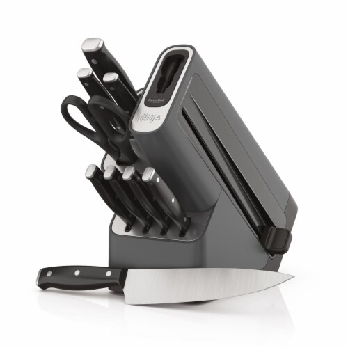 Ninja® Food NeverDul Knife & Scissor Set Perspective: front