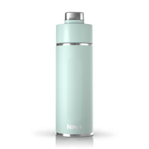 Ninja Thirsti Travel Water Bottle - Blue Perspective: front