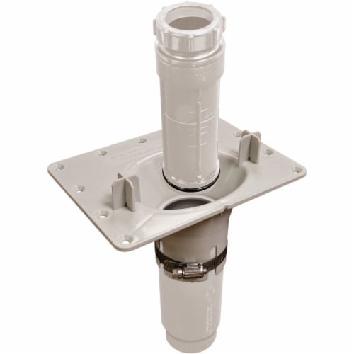 Maax PVC F2 Freestanding Bath Drain Kit 10034341 Perspective: front