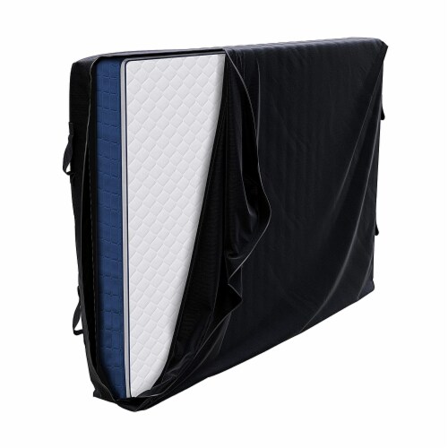 Movable Queen Mattress Bag With Extra Strong Zipper Black