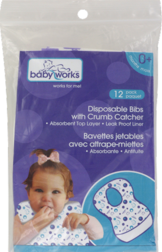 Babyworks® Disposable Bibs Perspective: front