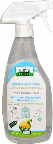 Aleva Naturals Multi-Surface Spray Fragrance Free Perspective: front