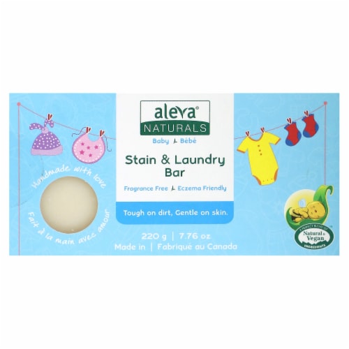 Aleva Naturals Stain & Laundry Bar Perspective: front