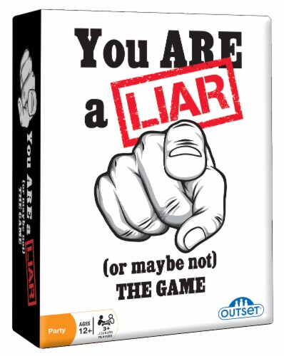 You Are A Liar (Or Maybe Not) The Game Party Game Perspective: front