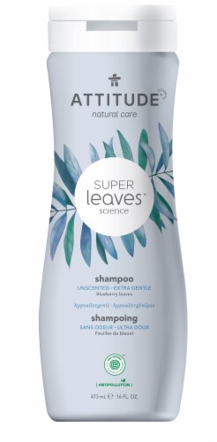 Attitude® Super Leaves™ Unscented Shampoo Perspective: front
