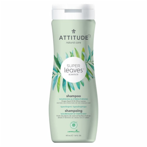 Attitudes Super Leaves Nourishing and Strengthening Shampoo Perspective: front
