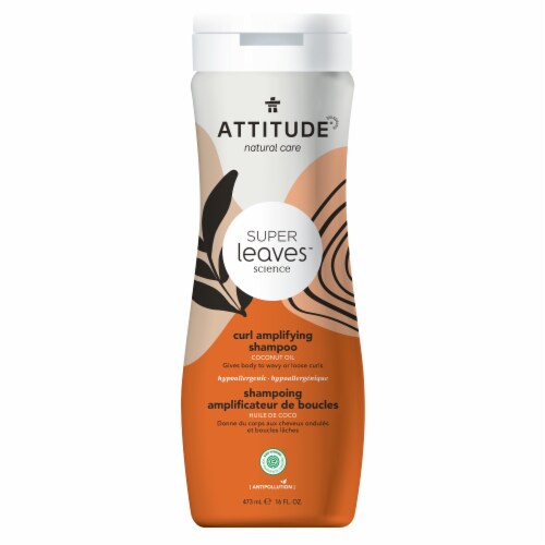 Attitude® Super Leaves™ Curl Amplifying Shampoo Perspective: front