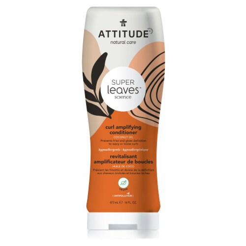Attitude® Super Leaves™ Curl Amplifying Shampoo Perspective: front