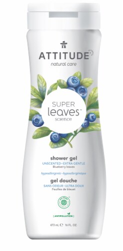 Attitude® Super Leaves™ Science Unscented Shower Gel Perspective: front