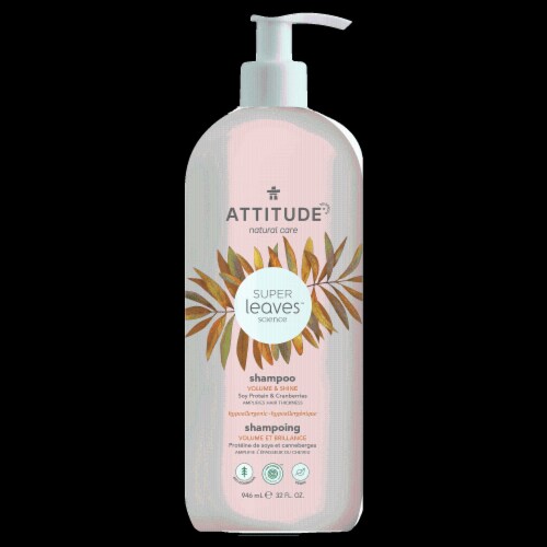 Attitude® Super Leaves™ Volume & Shine Shampoo Perspective: front