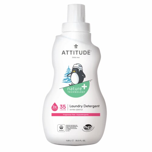 Attitude Little Ones Fragrance Free Liquid Laundry Detergent Perspective: front