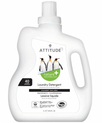 Attitude Liquid Laundry Detergent Perspective: front