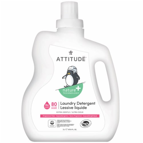 Attitude Fragrance Free Little Ones Laundry Detergent Perspective: front