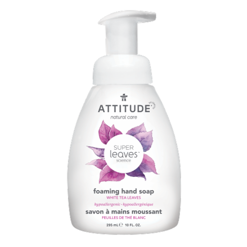 Attitude Super Leaves White Tea Leaves Foaming Hand Soap 10 fl oz Mariano s