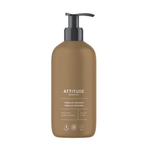Attitude® Vanilla Caramel Hand Soap Perspective: front