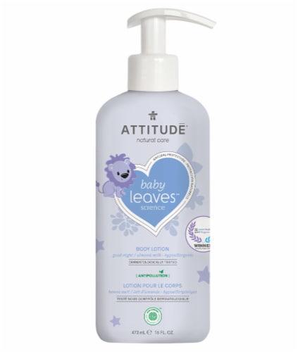 Attitude Night Almond Milk Body Lotion Perspective: front