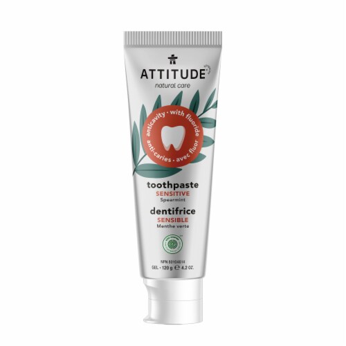 Attitude Sensitive Toothpaste Perspective: front
