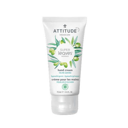 Attitude® Super Leaves™ Olive Leaves Hand Cream Perspective: front