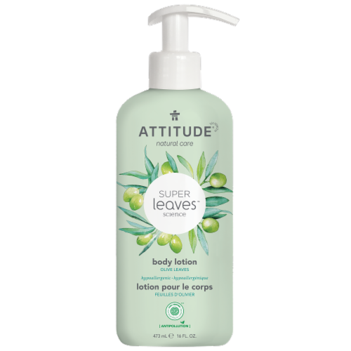 Attitude Super Leaves Olive Nourishing Body Lotions Perspective: front