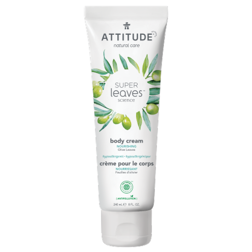 Attitude® Super Leaves Olive Nourishing Body Cream Perspective: front