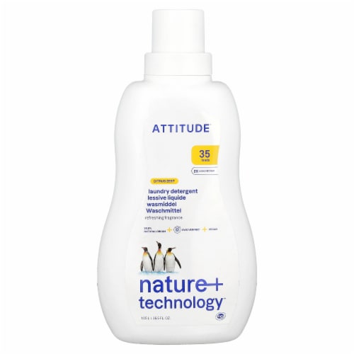 Laundry Detergent 3x Citrus Zest 35 Loads Perspective: front