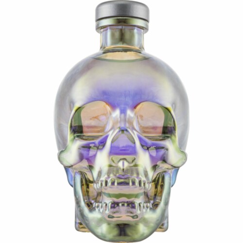 Crystal Head 80 Proof Vodka Aurora Perspective: front