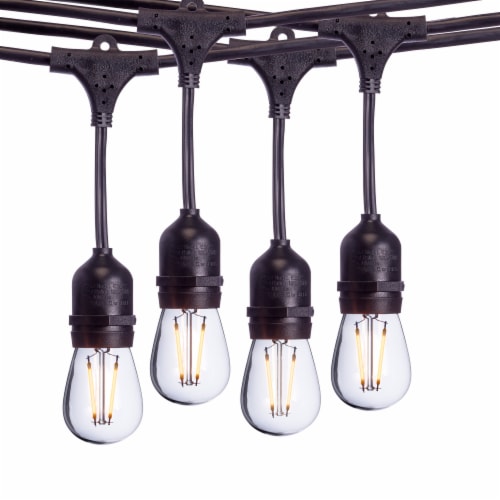 dimmable led edison string lights