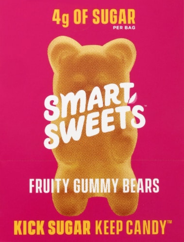Smart Sweets™ Gluten Free Fruity Gummy Bears Perspective: front