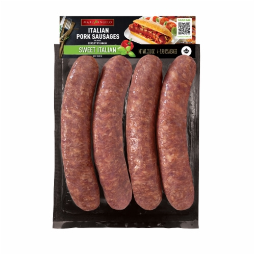 Marcangelo® Sweet Italian Pork Jumbo Sausages Perspective: front