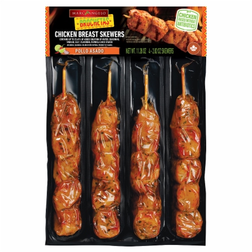 Marcangelo® Brochetas Chicken Breast Skewers Perspective: front
