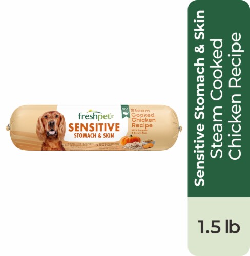 Freshpet Select Sensitive Stomach Skin Steam Cooked Chicken Recipe 