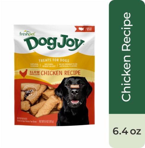 Freshpet Dog Treat, Dog Joy Slow Grilled Chicken Treat Perspective: front