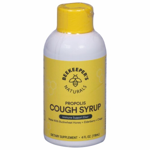 Beekeeper’s Naturals Propolis Cough Syrup Perspective: front