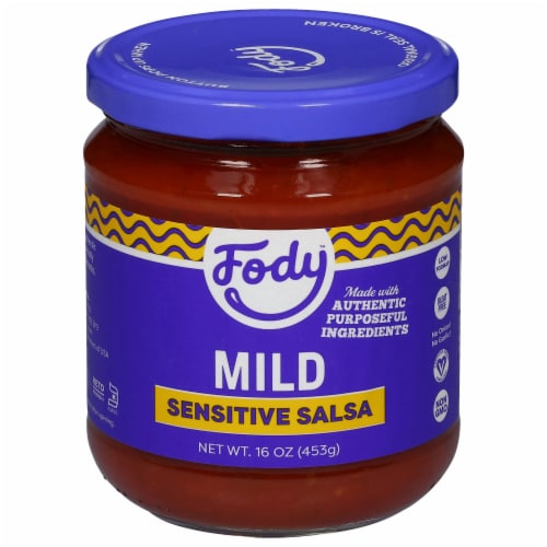 Fody Foods Mild Salsa Perspective: front
