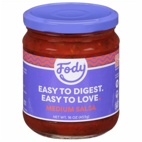 Fody Foods Low FODMAP Medium Salsa Perspective: front